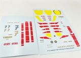  Decal nước Yamaha YZF-R1M 1:12 DC143 