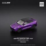  Mô hình xe Aston martin DBX 707 - purple storm tỉ lệ 1:64 Poprace PR640268 