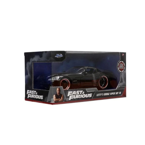 Mô hình xe Letty's Dodge Viper SRT-10 Fast & Furious 1995 tỉ lệ 1:32 Jada 24075 