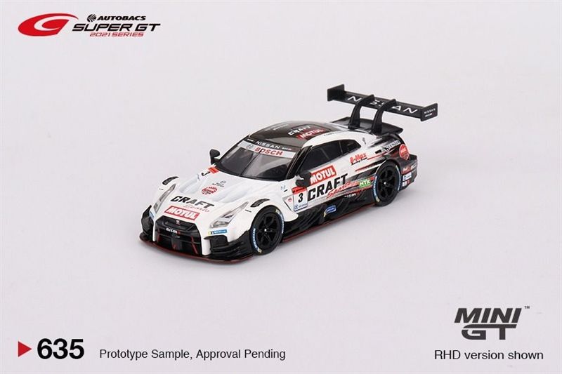  Mô hình xe Nissan GT-R Nismo GT500 #3 NDDP Racing B-Max 2021 tỉ lệ 1:64 MiniGT MGT00635-L 