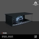  Hộp trưng bày mica mô phỏng Showroom Mercedes-Benz Light Edition Assembly Scene tỉ lệ 1:64 MoreArt MO914304 