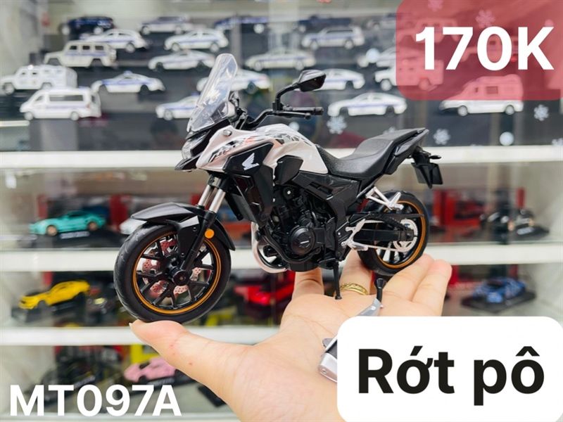  Hàng thành lý mô tô MSZ-Alloy-Welly-Maisto tỉ lệ 1:12 TL222 