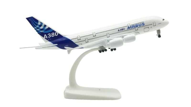  Mô hình máy bay USA Airbus A380 20cm MB20045 