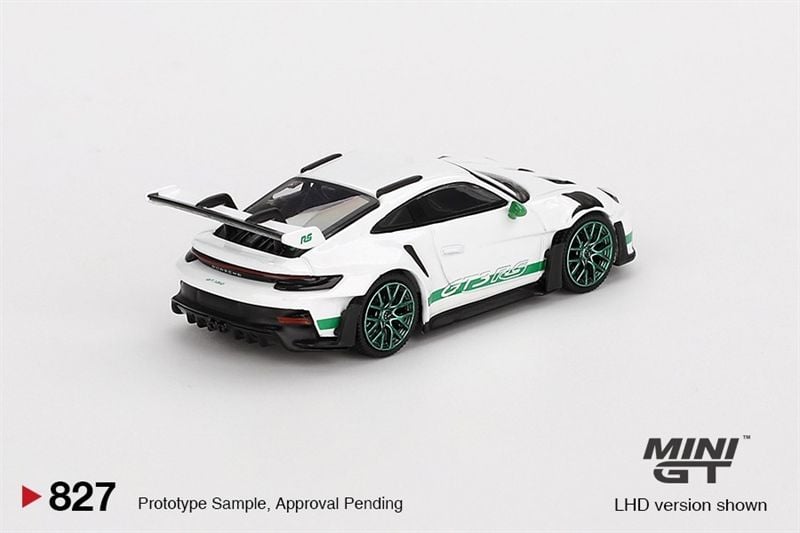  Mô hình xe Porsche 911 (992) GT3 RS Tribute to Carrera RS Package tỉ lệ 1:64 MiniGT bản card MGT00827-BL 