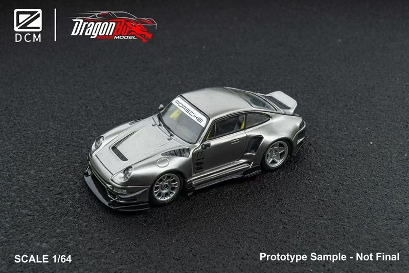  Mô hình xe Porsche 993 punk modified tỉ lệ 1:64 D.BoModel & DCM joint OT64258 