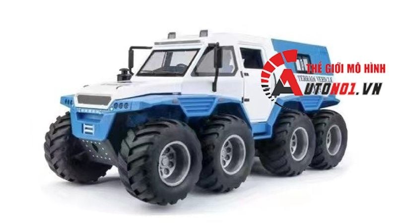  Mô hình xe địa hình lội nước Shaman 8x8 1:24 Miniauto OT490 