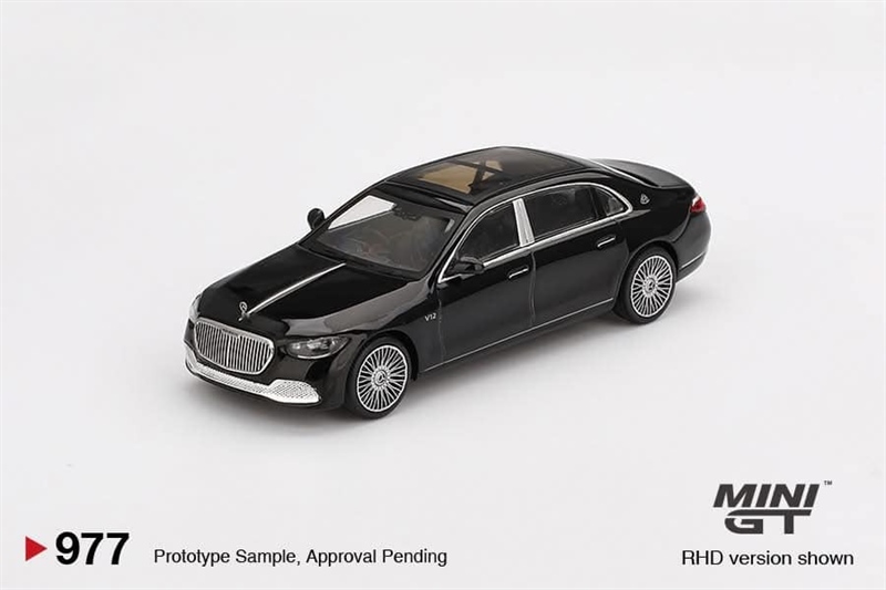  Mô hình xe Mercedes-Maybach S 680 Black tỉ lệ 1:64 MINIGT MGT00977-CH 
