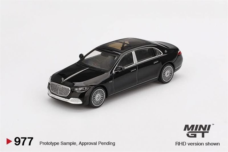  Mô hình xe Mercedes-Maybach S 680 Black tỉ lệ 1:64 MINIGT MGT00977-CH 