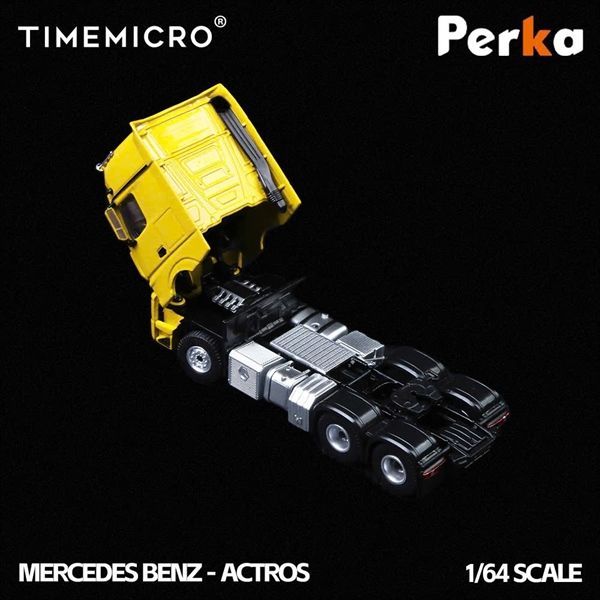 Mô hình xe Mercedes-Benz Actros Pallet Truck tỉ lệ 1:64 Time Micro - Perka TM646731 