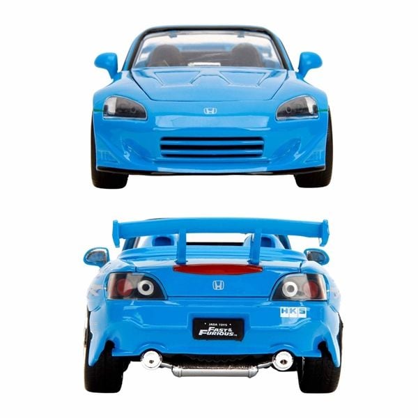  Mô hình xe Honda S2000 2001 Fast & Furious full open tỉ lệ 1:24 Jada toys 35875 