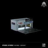  Hộp trưng bày mô phỏng mặt đường Repair Shop and Stereoscopic Steel có đèn MoreArt tỉ lệ 1:64 MO941114 