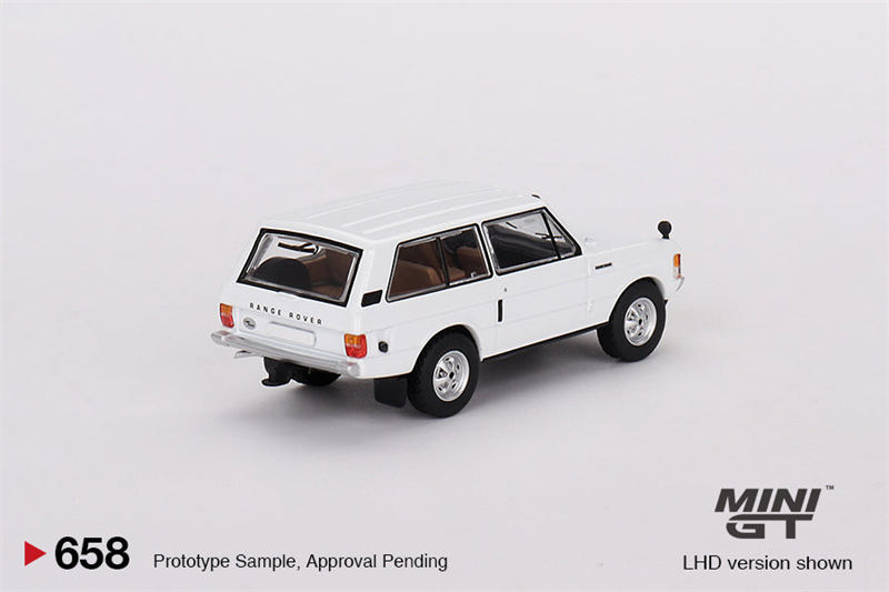  Mô hình xe Range Rover Davos White bản card tỉ lệ 1:64 MiniGT x Mijio MGT00658-MJ 