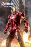  Mô hình nhân vật Marvel Iron man người sắt có đèn MK7 Mark VII Avengers SHF tỉ lệ 1:10 18CM ZD Toys FG263 