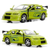 Mô hình xe Mitsubishi Lancer EVO VII (Green) Brian's Fast & Furious tỉ lệ 1:32 Jada 24075 