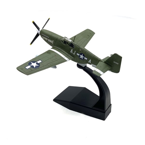  Mô hình máy bay chiến đấu cánh quạt P51b Mustang tỉ lệ 1:72 Ns models MBQS052 