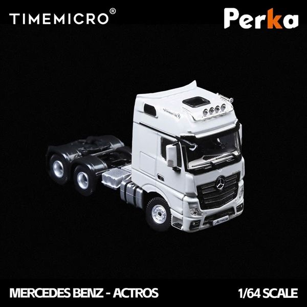  Mô hình xe Mercedes-Benz Actros Pallet Truck tỉ lệ 1:64 Time Micro - Perka TM646731 