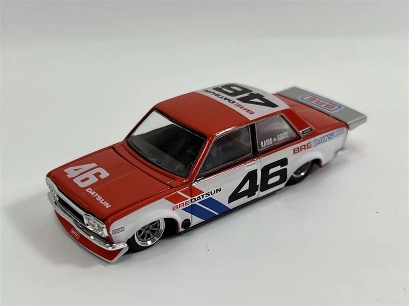  Mô hình xe Datsun 510 Pro Street BRE V2 tỉ lệ 1:64 Kaido House KHMG006 - Loose 