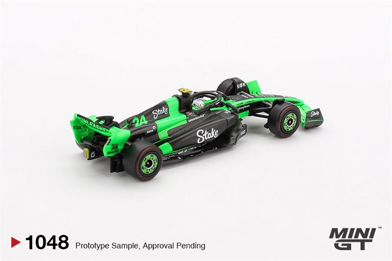  Mô hình xe đua Kick Sauber C44 #24 Guanyu Zhou 2024 F1 2024 Chinese GP tỉ lệ 1:64 MiniGT MGT01048-CH 