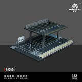  Hộp trưng bày mica mô phỏng bãi đỗ xe có tầng Steel Frame Structure Platform Serie kích thước 30x20x10cm tỉ lệ 1:64 MoreArt MO923003 