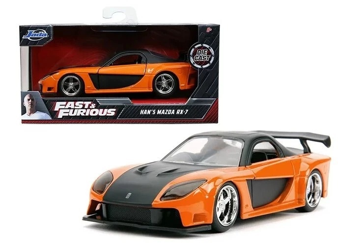  Mô hình xe Mazda RX7 Veilside Han's Fast & Furious tỉ lệ 1:32 Jada 24075 
