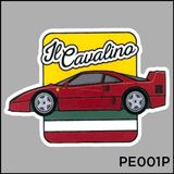  Sticker PET in chuyển nhiệt - hình ủi lên vải - nón - áo - quần series Gumball 3000 Autono1 PE001 