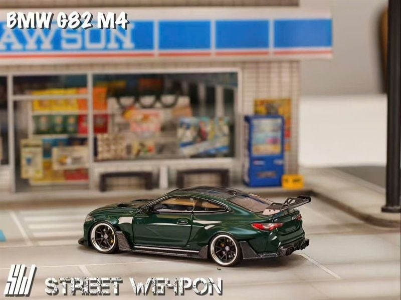  Mô hình xe BMW G82 M4 hợp kim tỉ lệ 1:64 Street Weapon OT64278 