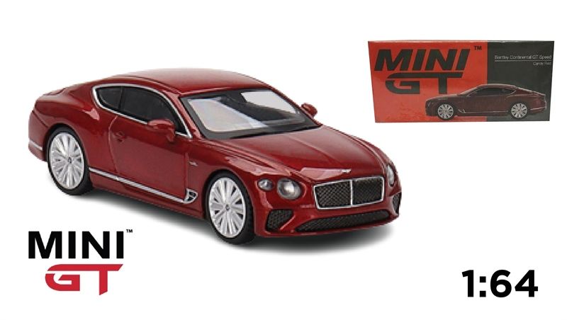  Mô hình xe Bentley Continental GT Speed 2022 tỉ lệ 1:64 MiniGT 