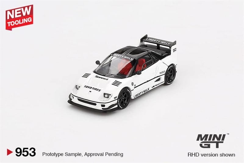 Mô hình xe Mazda AZ-1 Liberty Walk LB40 White 2024 Tokyo Auto Salon tỉ lệ 1:64 MiniGT MGT00953-CH 