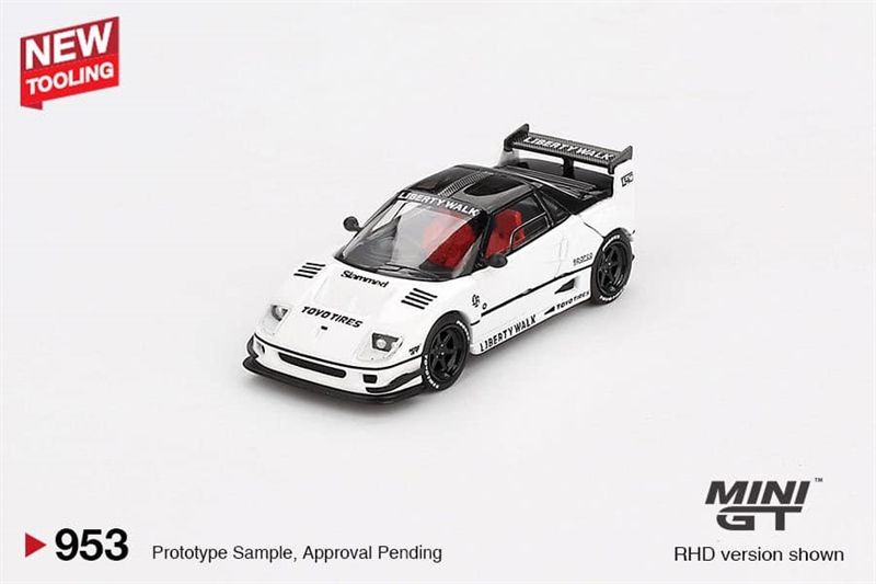 Mô hình xe Mazda AZ-1 Liberty Walk LB40 White 2024 Tokyo Auto Salon tỉ lệ 1:64 MiniGT MGT00953-CH 