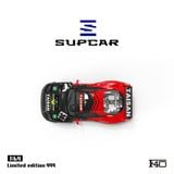  Mô hình xe Ferrari F40 STAR CARD TAISAN SANTO SHINPAN black/red #34 tỉ lệ 1:64 Supcar SC64036 
