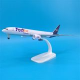  Mô hình máy bay vận tải Fedex B777 có bánh xe kích thước 20cm MB20143 