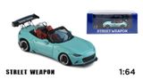  Mô hình xe Mazda MX-5 ND Pandem Rocket Bunny Widebody Tiffany Blue tỉ lệ 1:64 Street weapon 