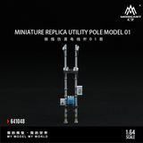 Mô hình trưng bày Electric Pole Model 01 tỉ lệ 1:64 More Art MO641048 