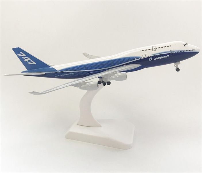  Mô hình máy bay Usa Intercontinental Livery Boeing B747-8 20cm MB20023 