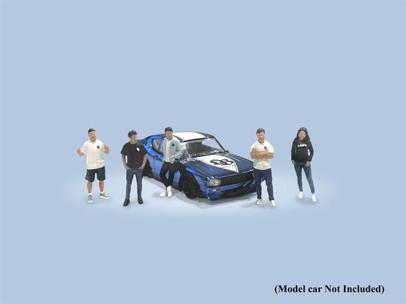  Set mô hình nhân vật Team Liberty Walk (Set of 5) AD-2415 tỉ lệ 1:64 AMERICAN DIORAMA AD-2415 