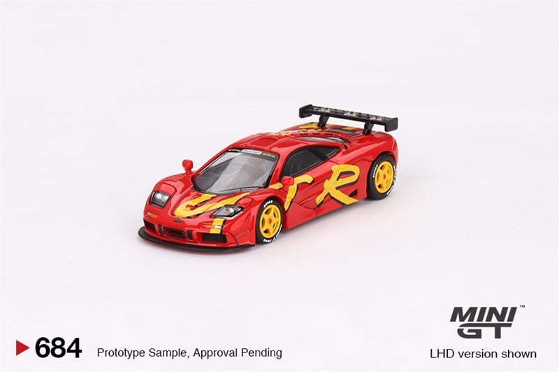  Mô hình xe Mclaren F1 GTR 1996 Presentation tỉ lệ 1:64 MiniGT MGT00684-CH 