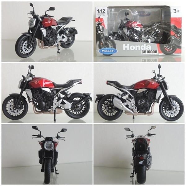  Mô hình xe Honda CB1000R 1:12 Welly 1234 