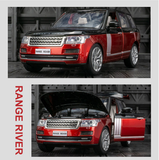  Mô hình xe Range Rover Land Rover mở được 2 cửa, nắp capo và cốp 1:24 CCA Coolchicauto OT008 