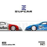 Mô hình xe Ferrari F40 Marlboro&Blue Racing Coating Limited to 999pcs tỉ lệ 1:64 Supcar SC64 