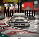  Mô hình xe Mercedes-Benz 190E W201, HWA concept modification version tỉ lệ 1:64 Rhino Model OT64260 