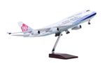  Mô hình máy bay China Airlines Boeing B747 47cm có đèn led tự động theo tiếng vỗ tay hoặc chạm MB47052 