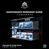  Hộp trưng bày mica mô phỏng Workshop GULF kích thước 30x13.3x10cm tỉ lệ 1:64 MoreArt MO914106 