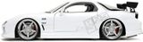  Mô hình xe Fast & Furious 1993 Mazda RX-7 White tỉ lệ 1:24 Jada Toys 32607 