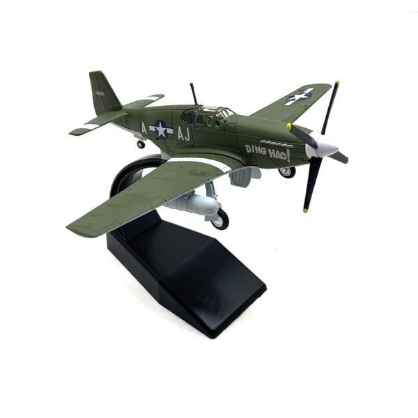  Mô hình máy bay chiến đấu cánh quạt P51b Mustang tỉ lệ 1:72 Ns models MBQS052 