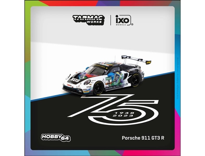  Mô hình xe Porsche 911 GT3 R DTM 2023 Ayhancan Güven tỉ lệ 1:64 TARMAC WORKS 