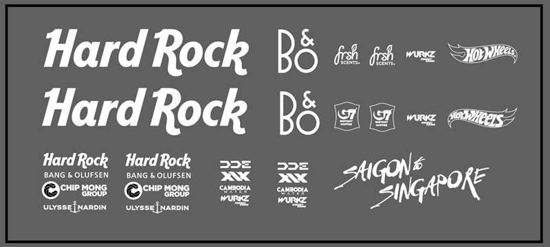  Decal UV sự kiện Gumball 3000 cho mô hình ô tô tỉ lệ 1:24 dán tất cả nền màu Autono1 DC830 