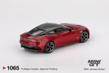  Mô hình xe Aston Martin DBS Hyper Red bản Card tỉ lệ 1:64 MiniGT MGT01065 