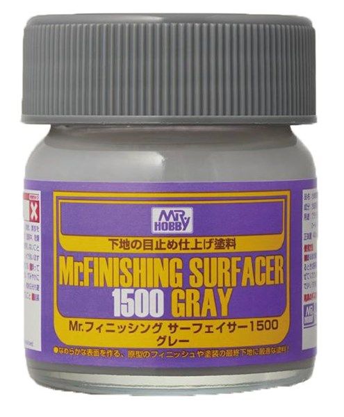  Lacquer sf-289 sơn lót mô hình mr.surfacer màu xám 1500 40ml Mr.Hobby SF289 