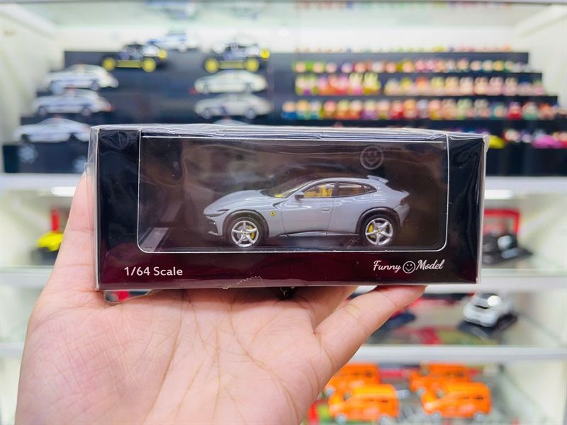  Mô hình xe Ferrari Purosangue V12 F-UV tỉ lệ 1:64 Funny Model OT64048 
