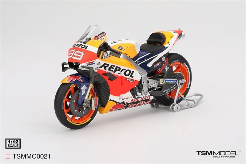  Mô hình xe mô tô cao cấp Honda RC213V #99 2019 MotoGP tỉ lệ 1:12 TSM model TSMMC0021 